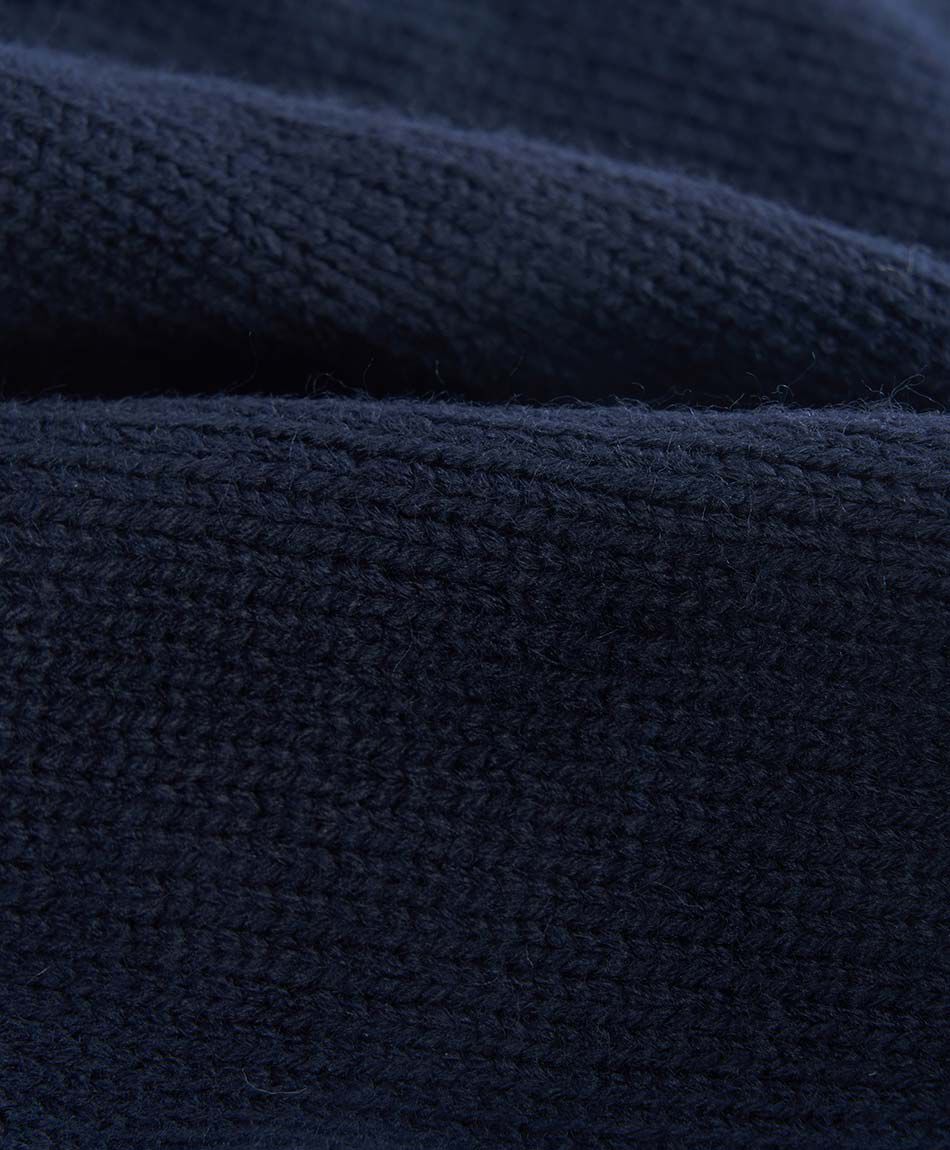 Cuello infantil forrado azul