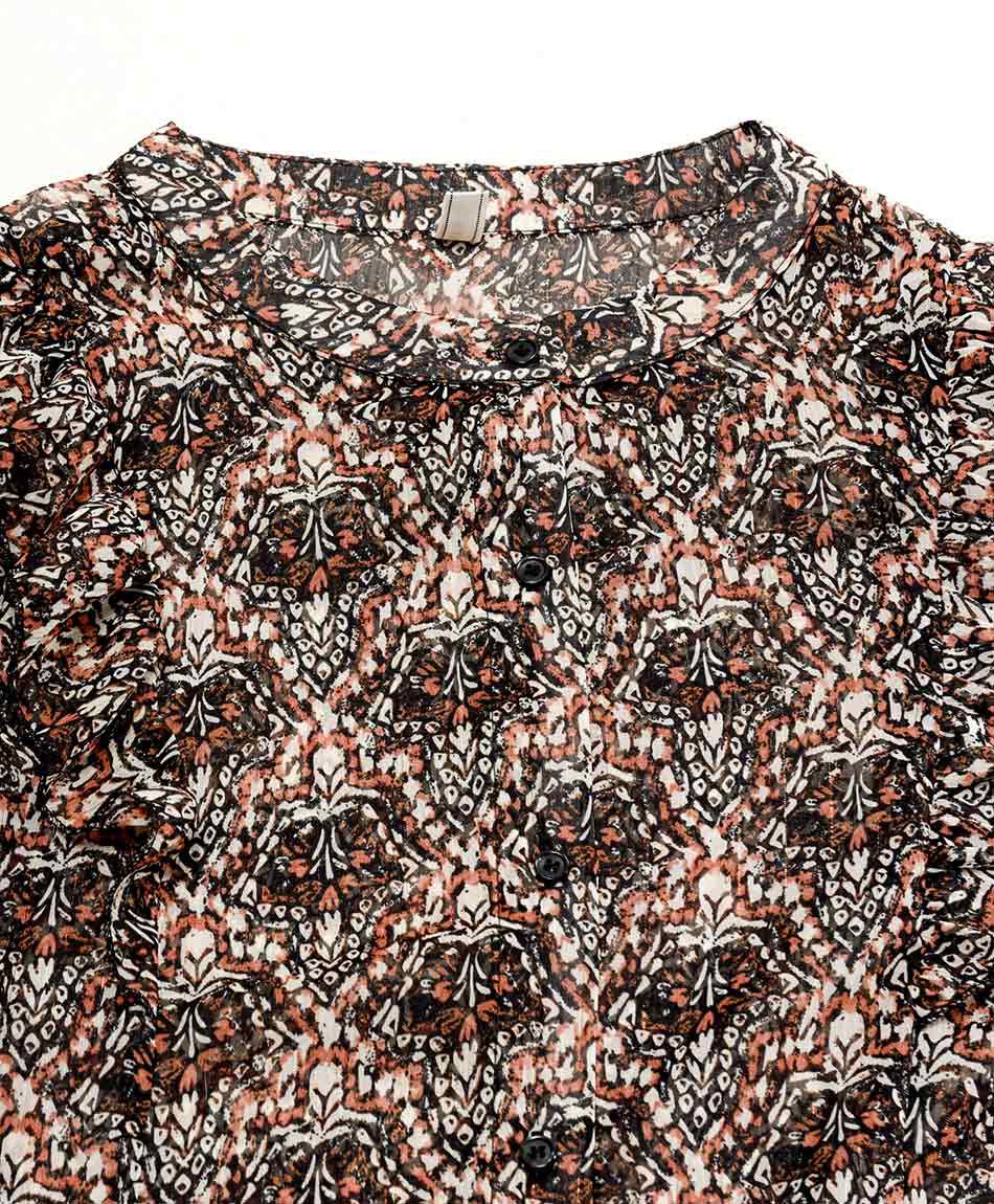 Blusa mujer estampado vuelos