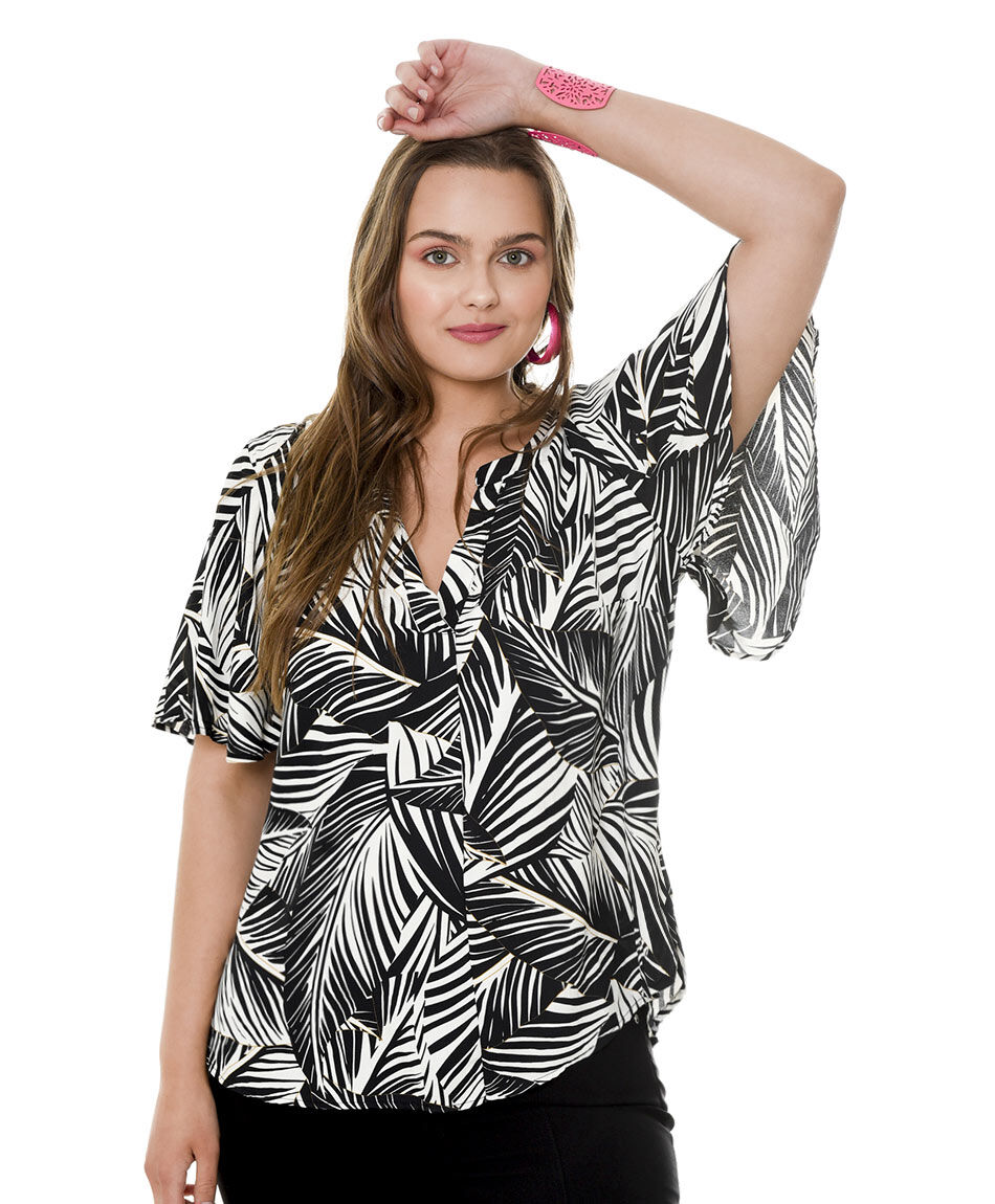 Blusa estampada
