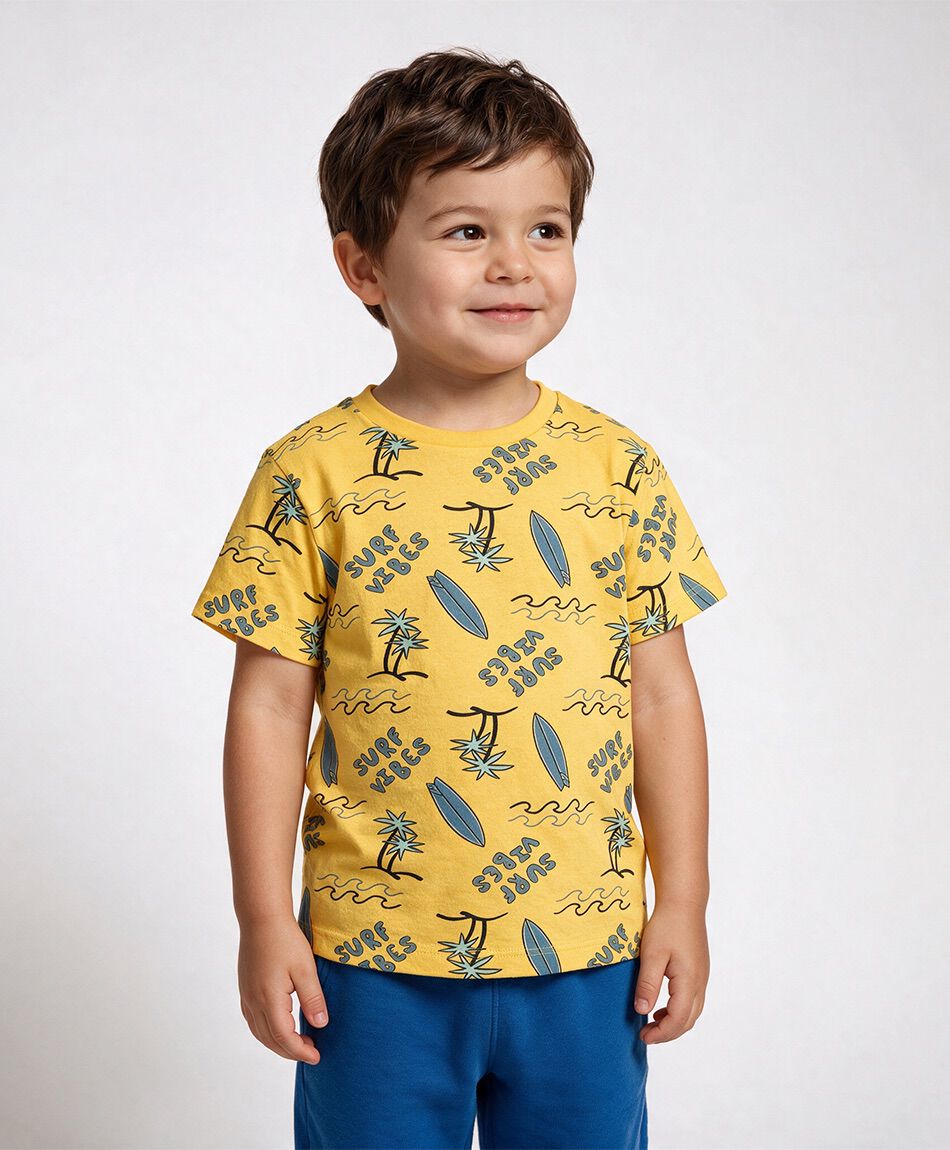 Remera beb&eacute; tablas surf