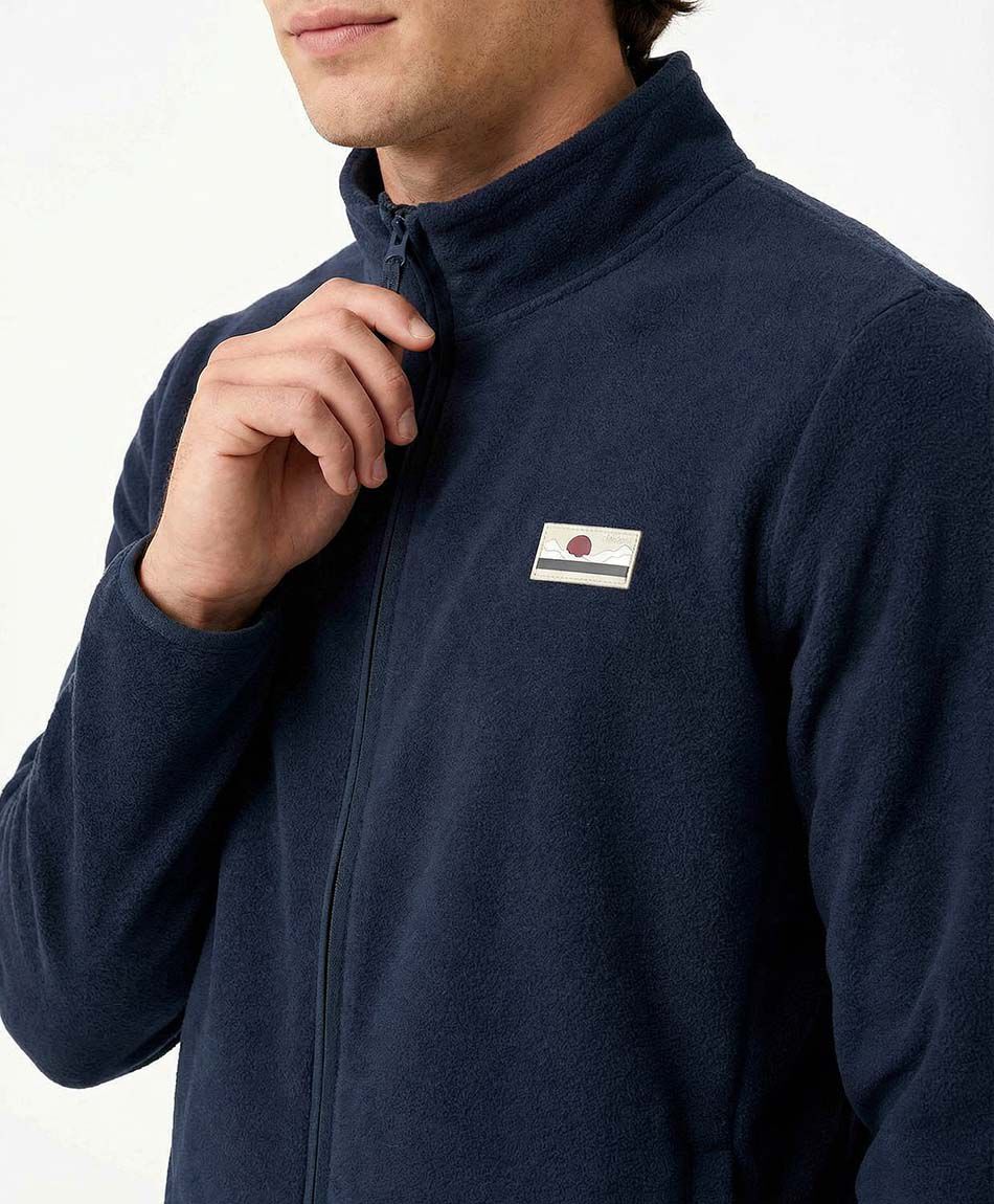 Buzo hombre polar con cierre pro