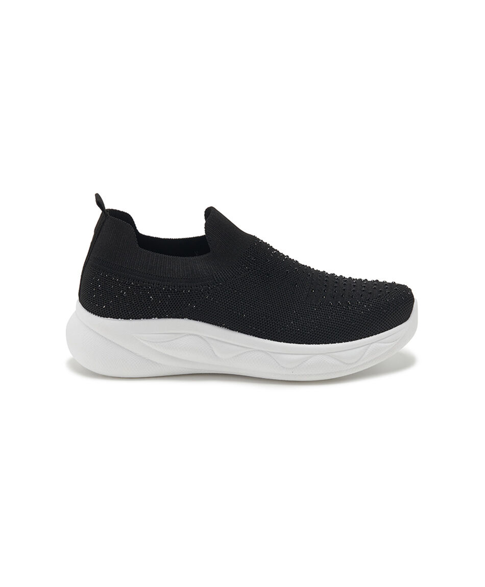 Zapatilla mujer slip on brillos
