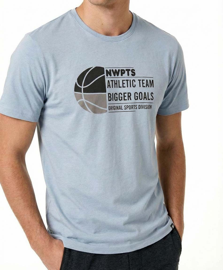 Remera deportiva hombre netball