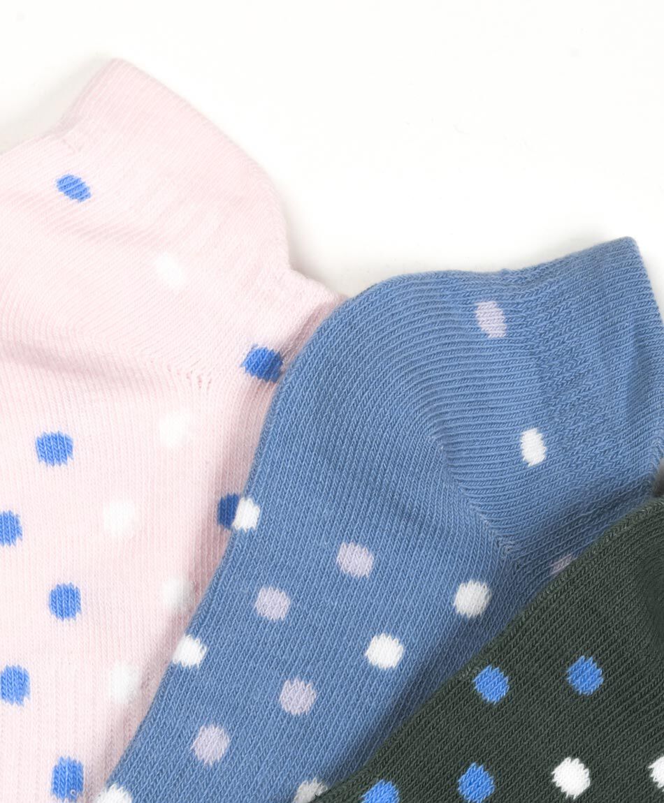 Pack 3 medias mujer dise&ntilde;o lunares