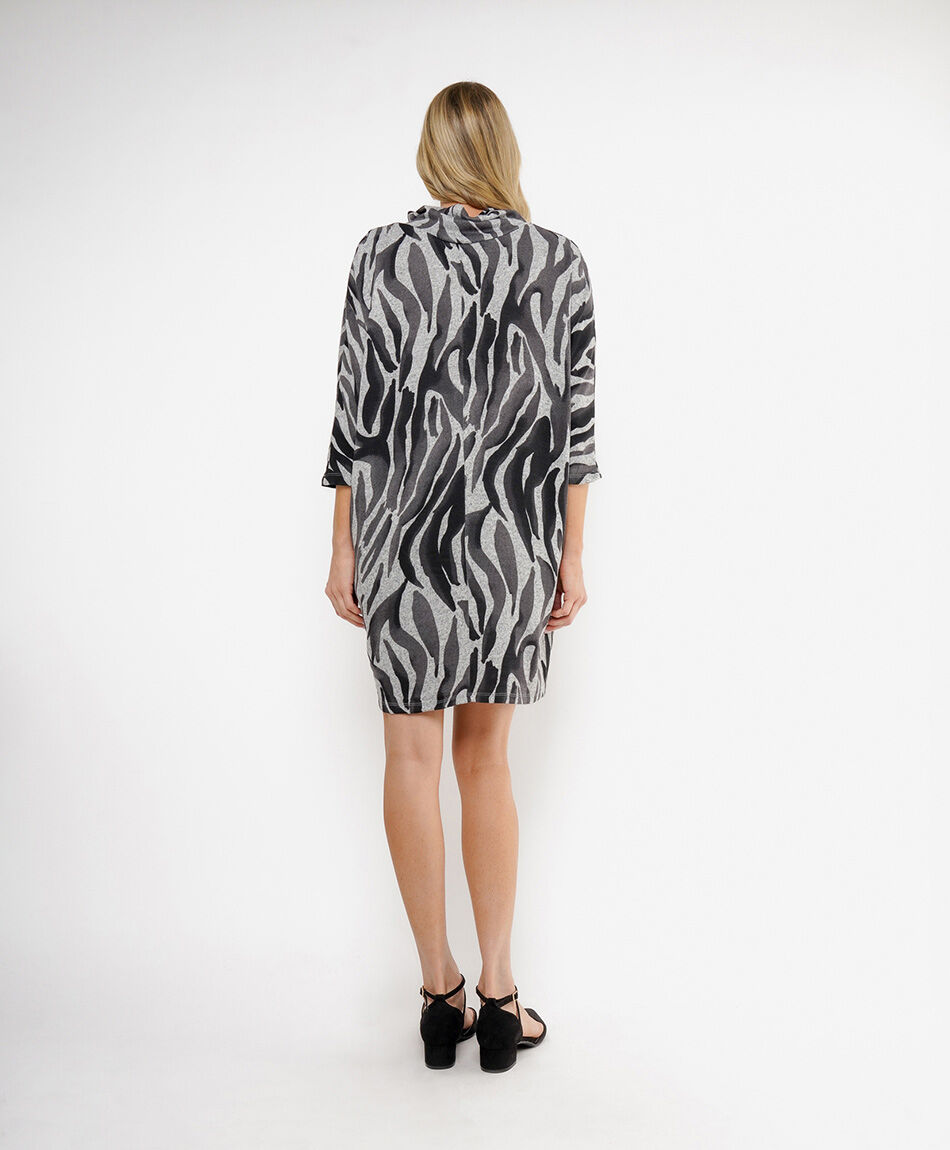 Vestido mujer comfy animal print