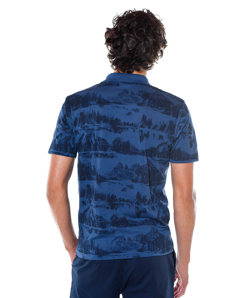 Polera cuello polo