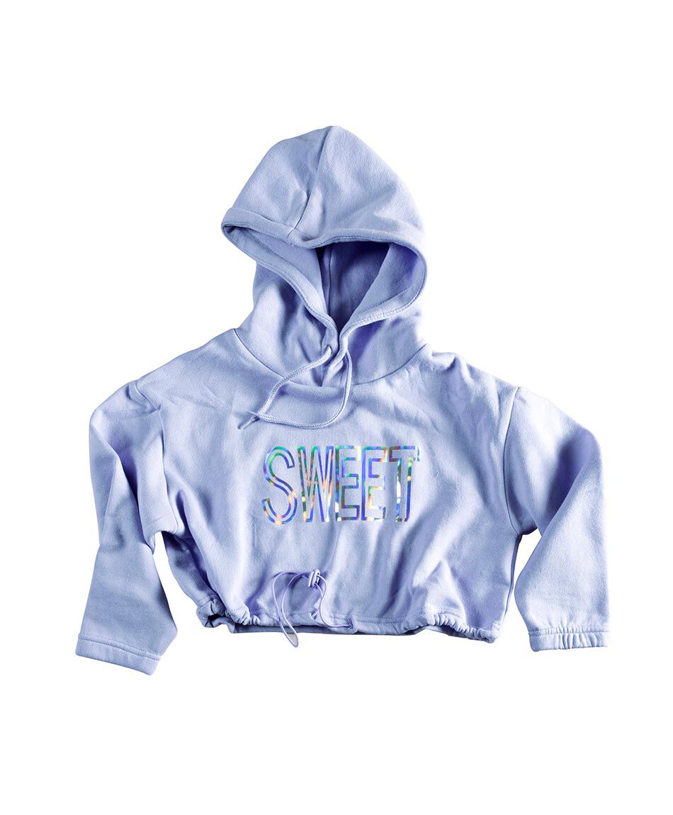 Poleron fleece estampado