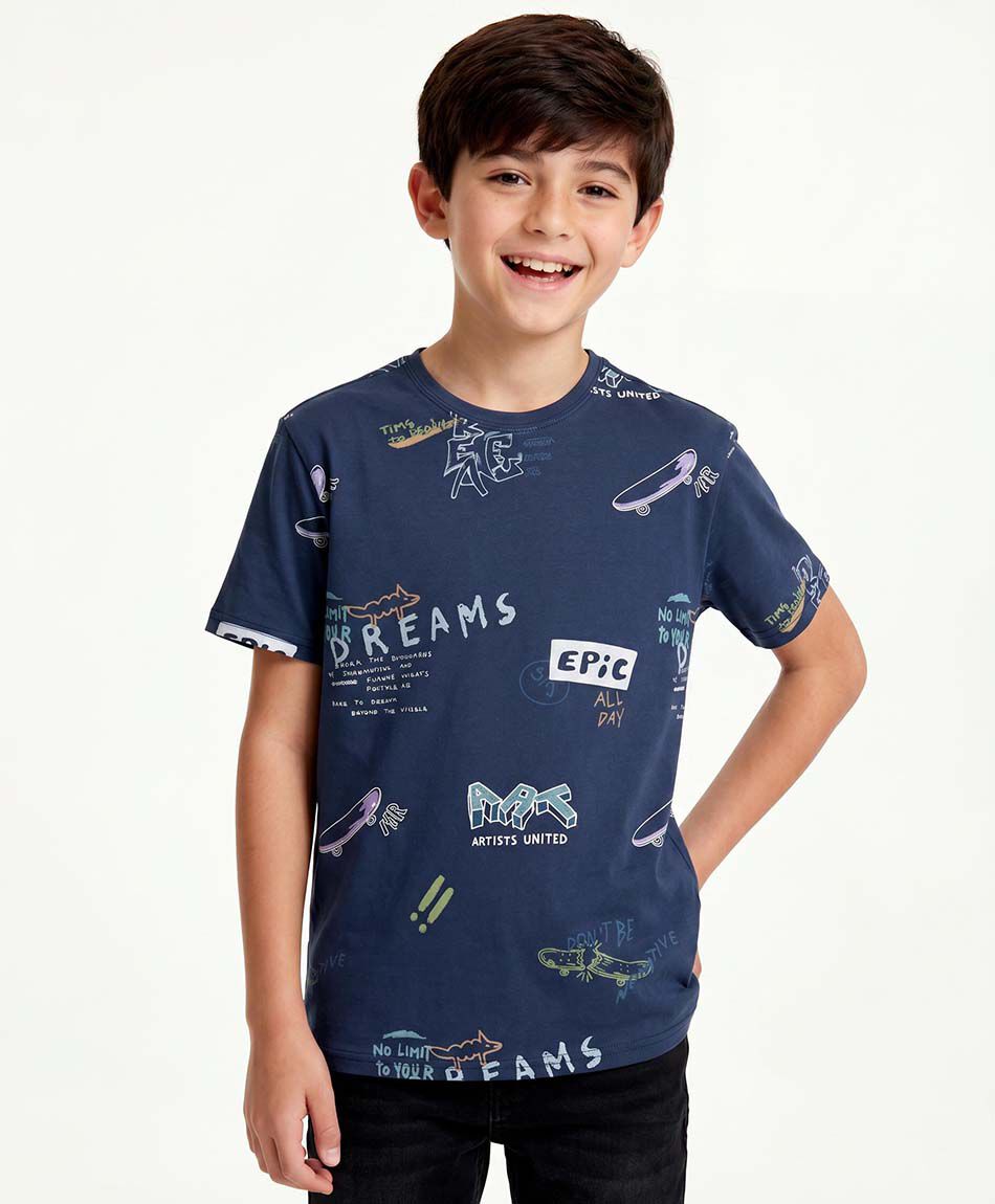 Remera ni&ntilde;o dibujos