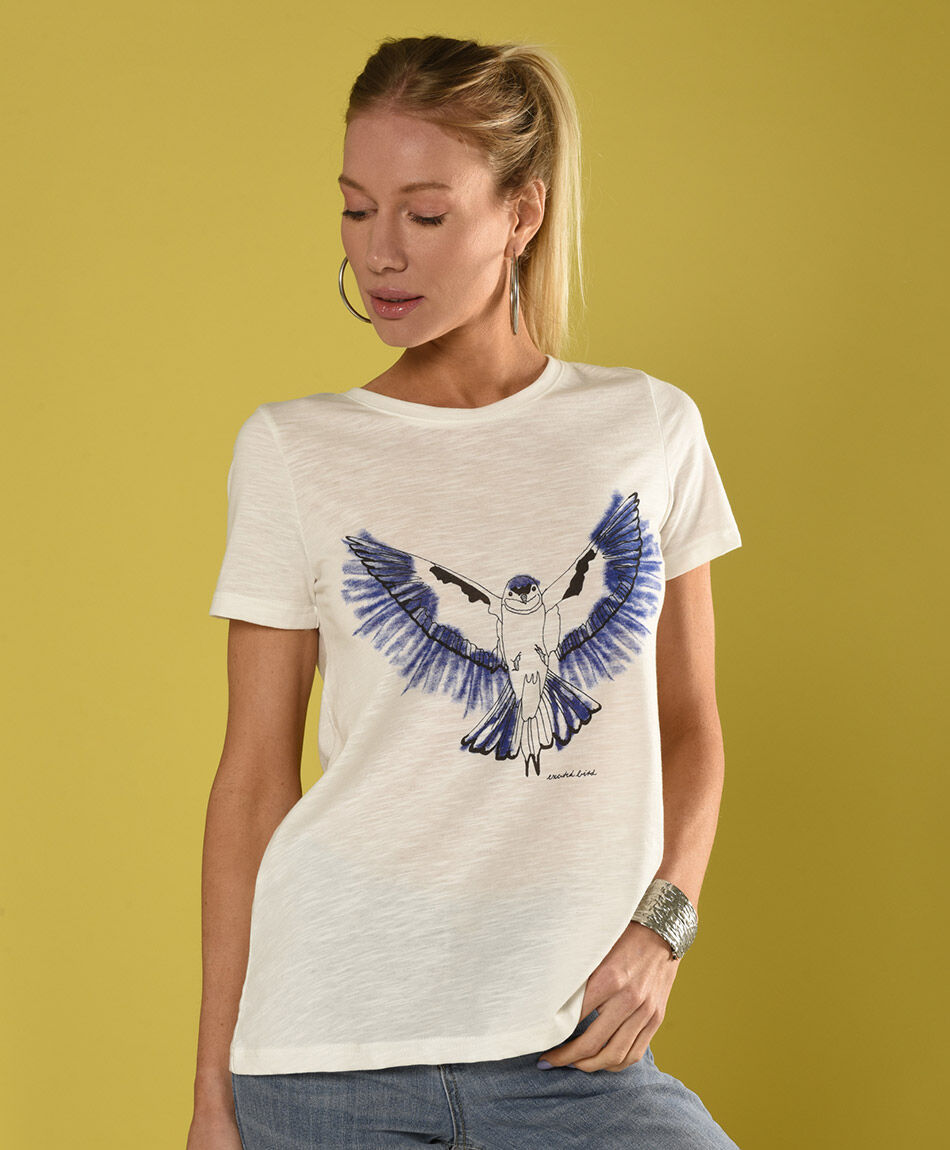 Polera estampada