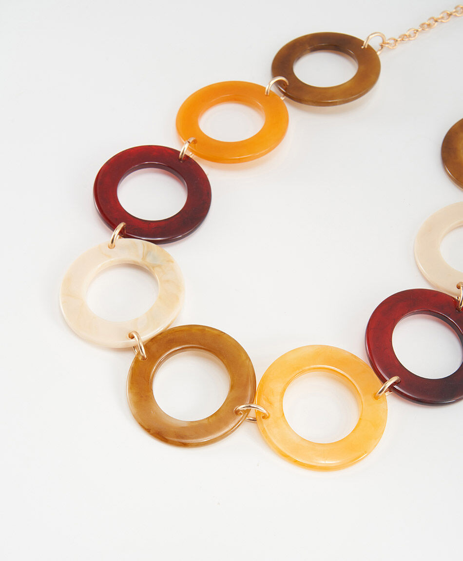 Collar mujer c&iacute;rculos