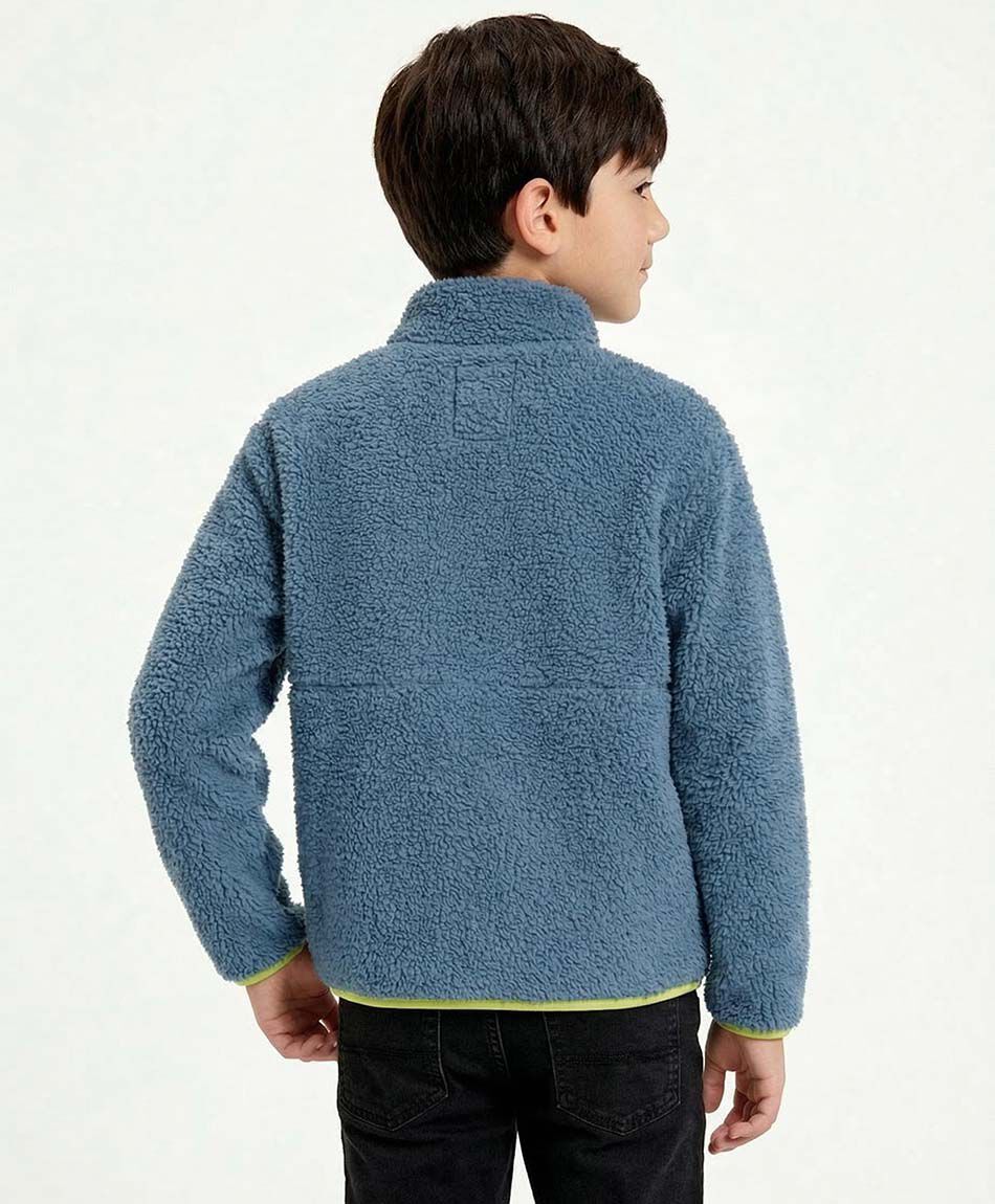 Buzo ni&ntilde;o chiporro azul