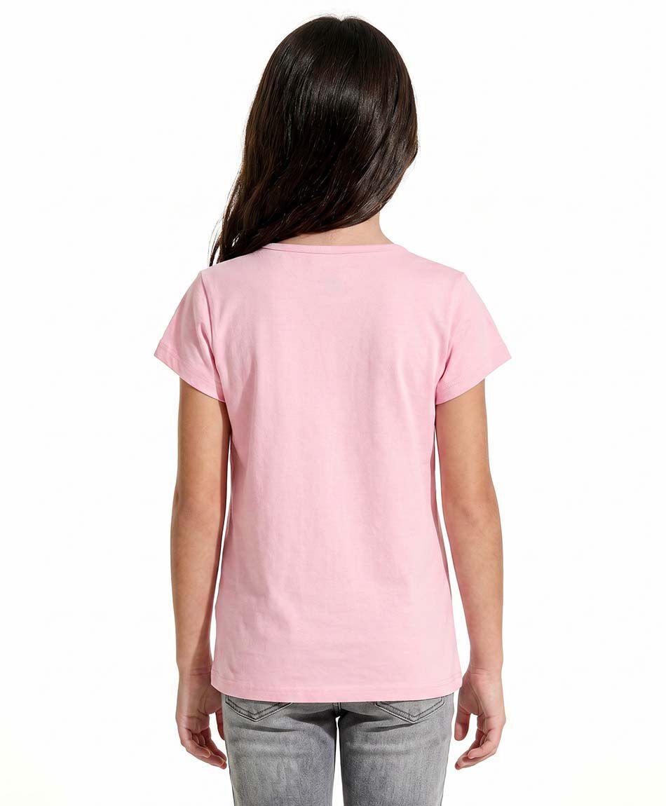 Remera ni&ntilde;a raspberry