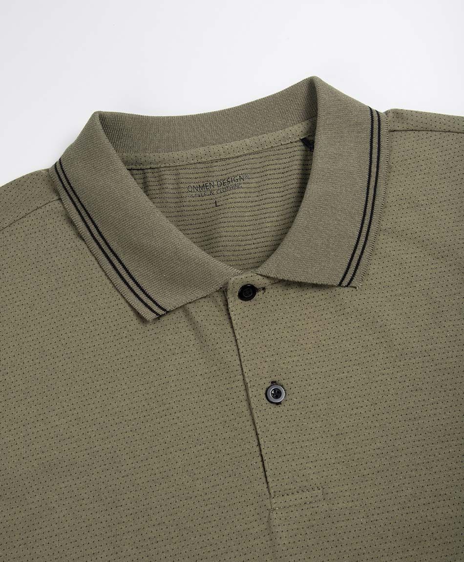 Remera hombre polo verde