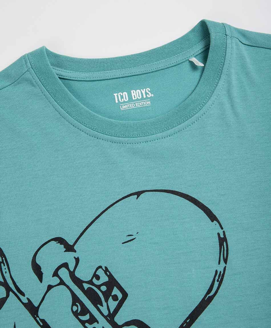 Remera ni&ntilde;o skates