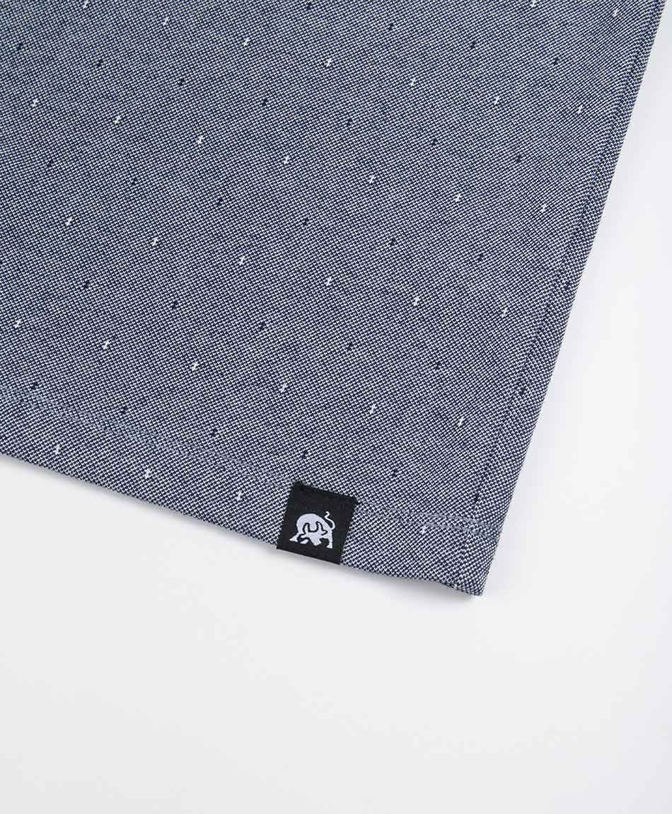 Remera hombre polo cuello azul