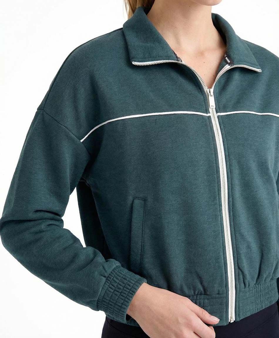 Buzo deportivo mujer linea white