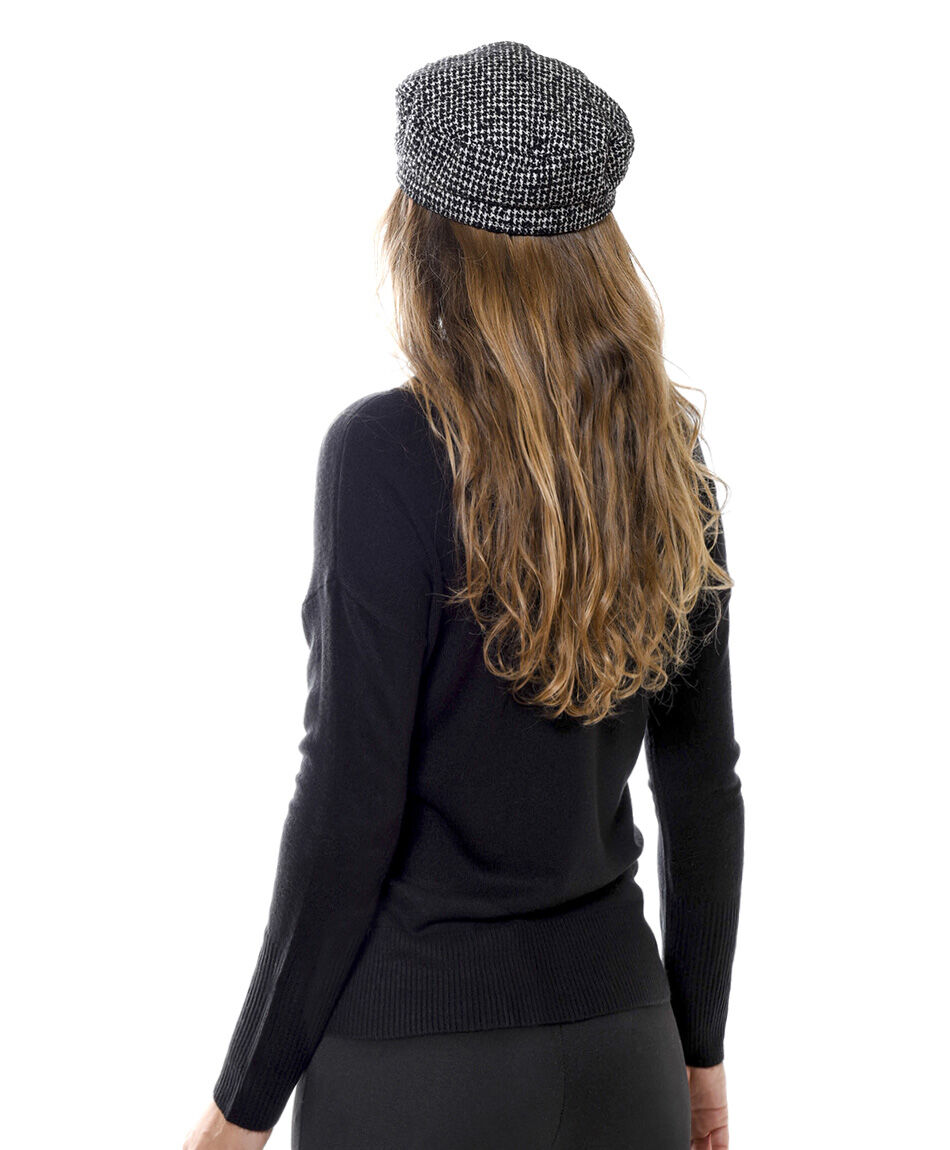 Sweater cuello v doble