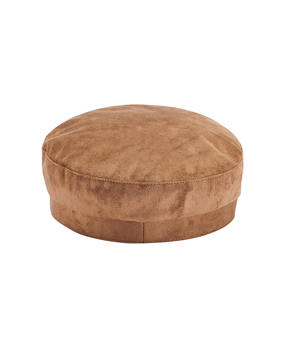 Boina mujer dise&ntilde;o cotel&eacute; caf&eacute;