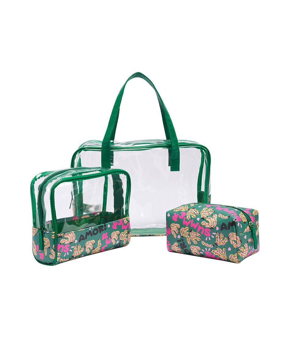 Set bolso mujer verde