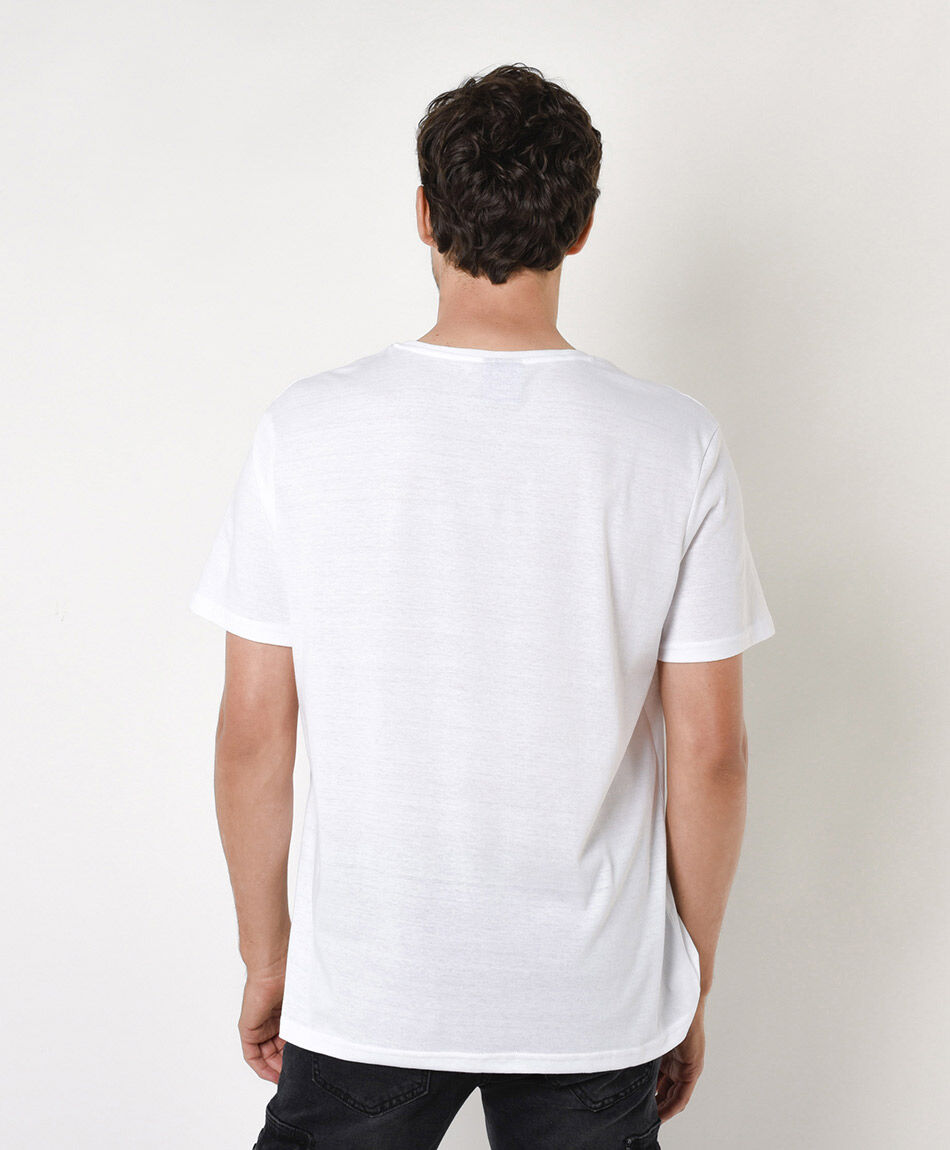 Remera hombre b&aacute;sica lisa