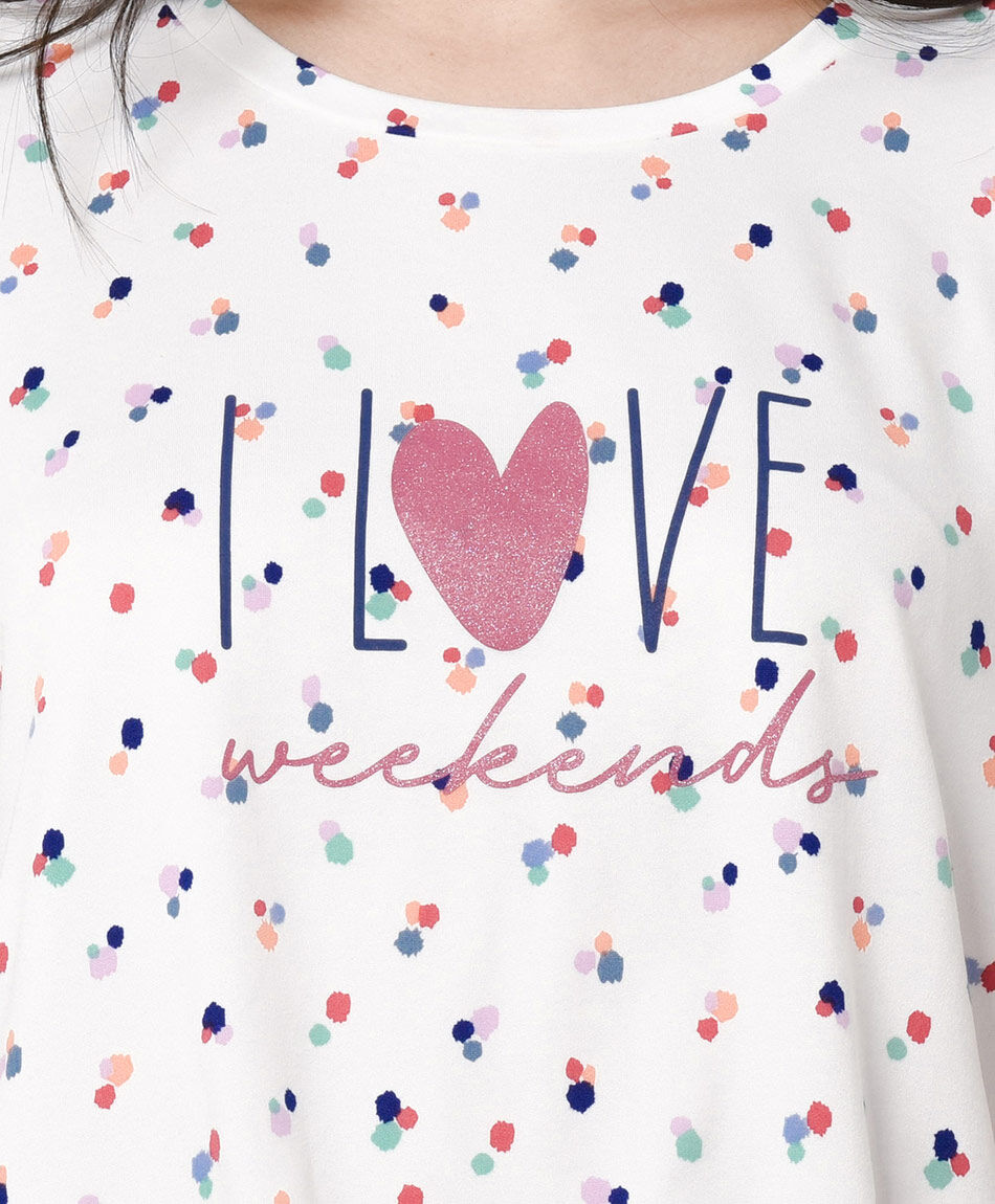 Pijama mujer capri weekend