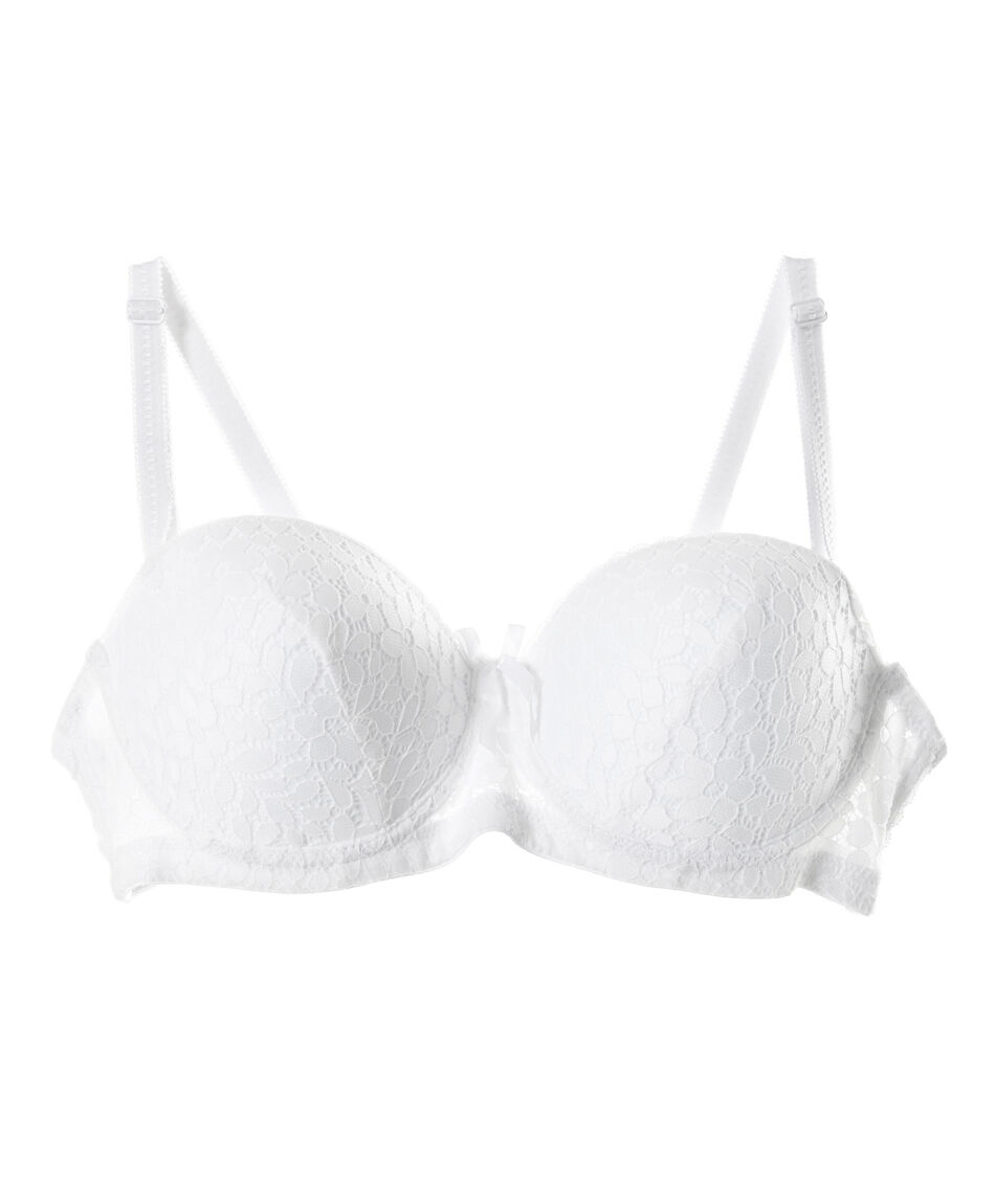 Corpi&ntilde;o mujer floreado strapless