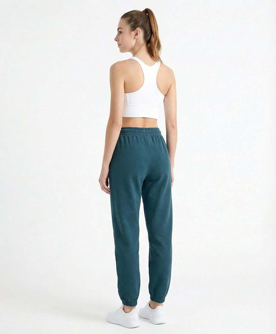 Pantal&oacute;n deportivo mujer jogger turquesa