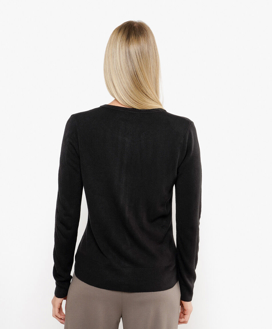 Cardigan mujer b&aacute;sico