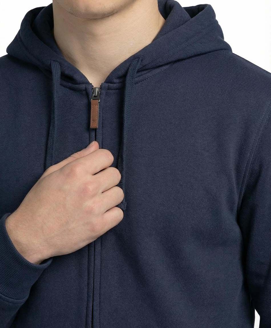 Buzo escolar full zipper b&aacute;sico