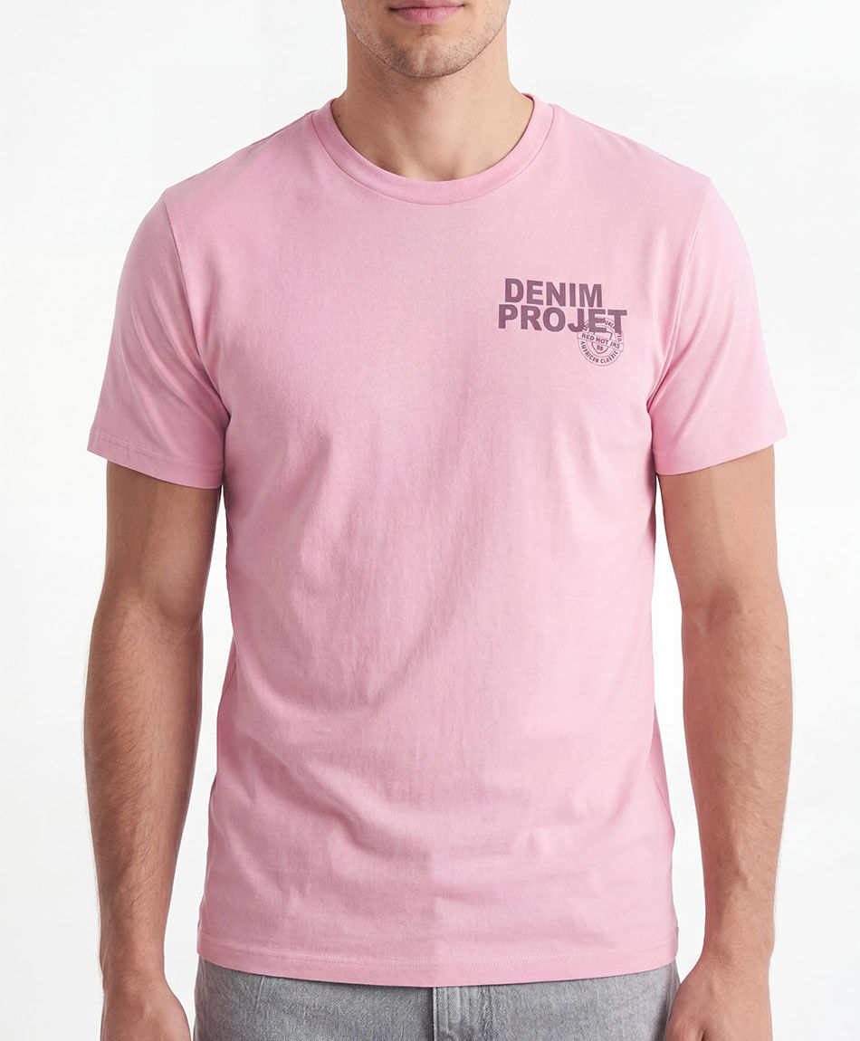 Remera hombre estampado denim project