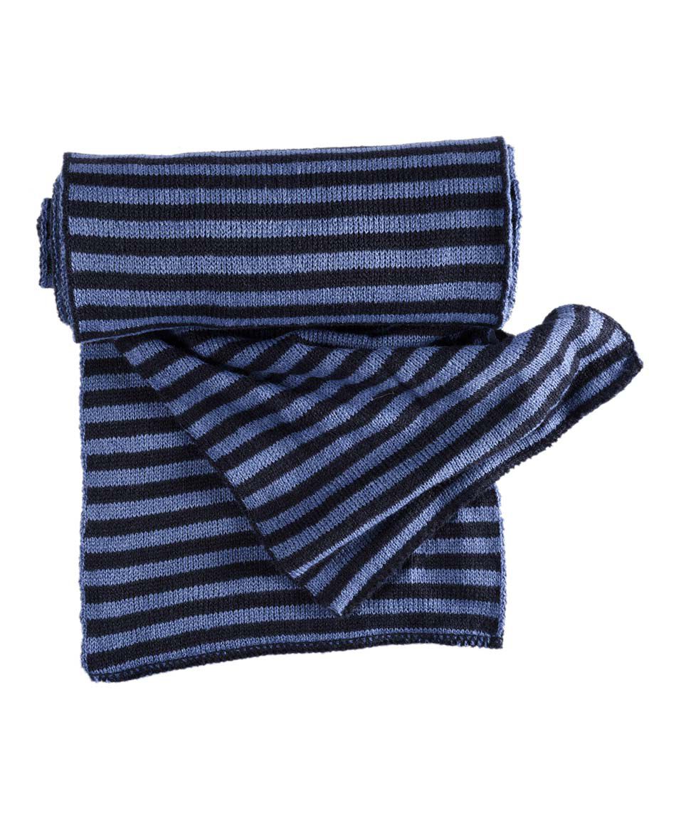 Bufanda hombre rayas