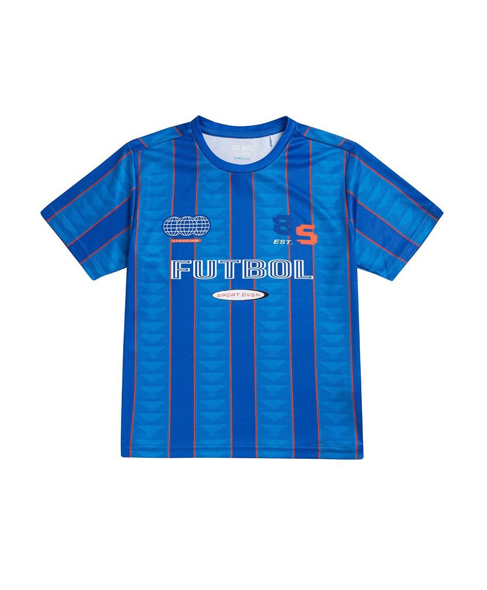 Remera ni&ntilde;o f&uacute;tbol