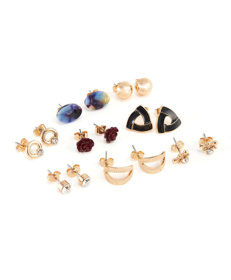 Set 8 aros mujer dise&ntilde;os