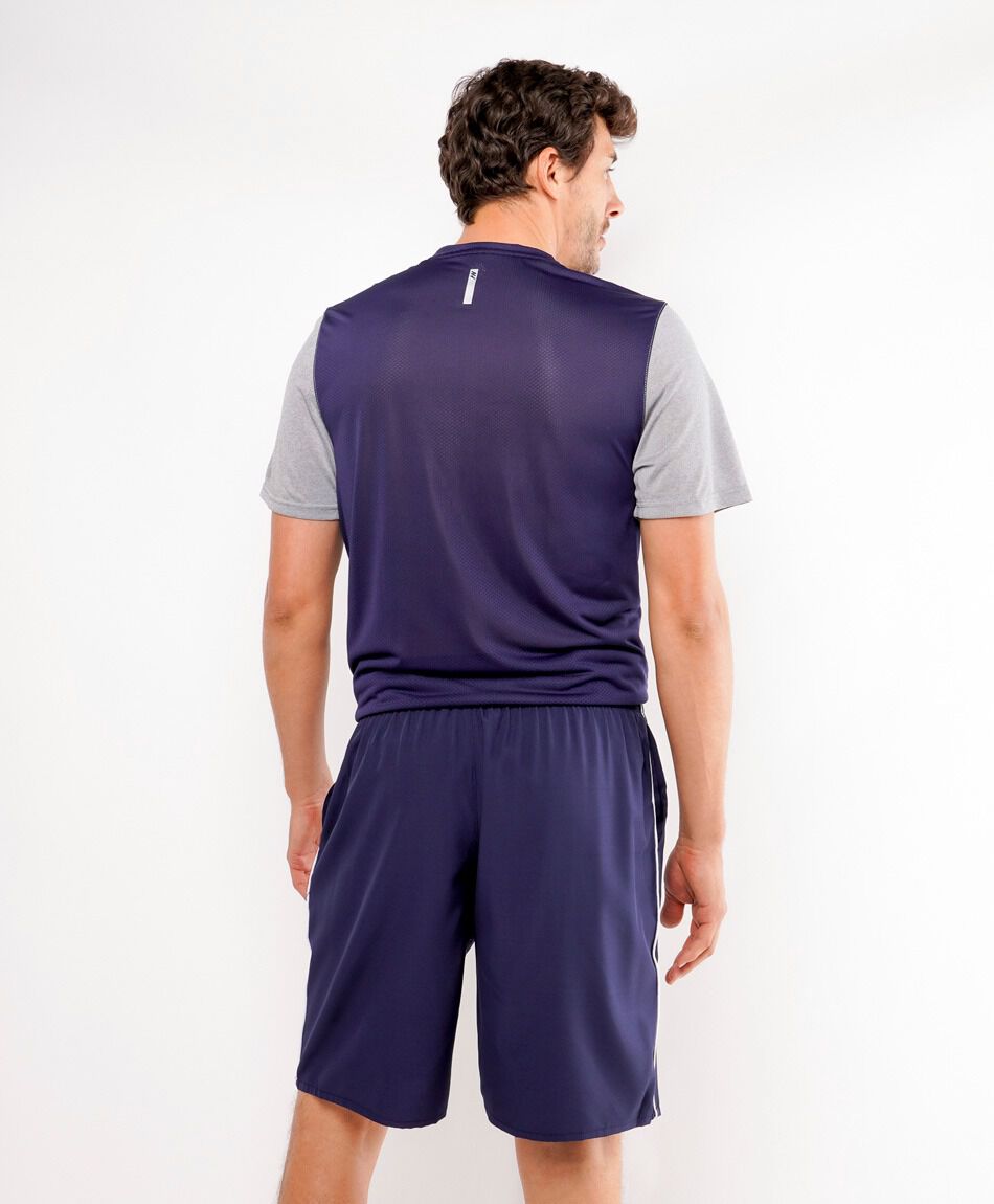 Short deportivo hombre piping navy