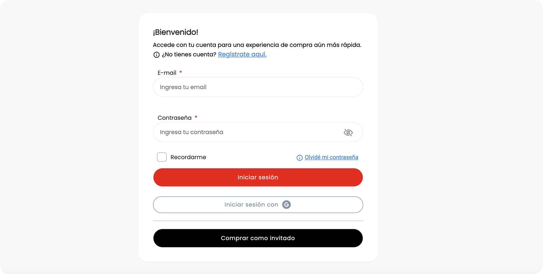 Captura de pantalla del producto con el carrito y el botón Agregar
