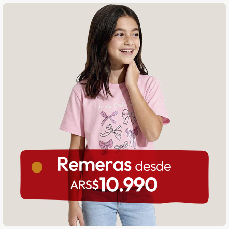Remeras infantiles