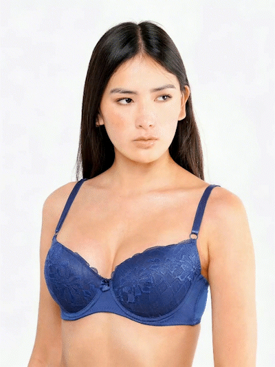 Vista 360 de sostén corazón