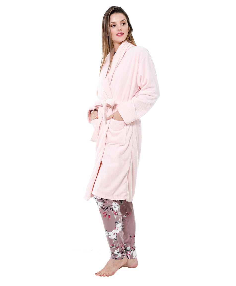 Bata larga jacquard - TRICOT